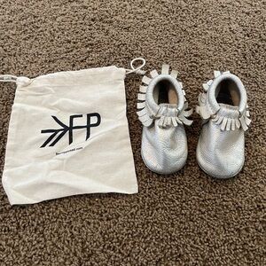 Freshly Picked Gold Baby Moccasins